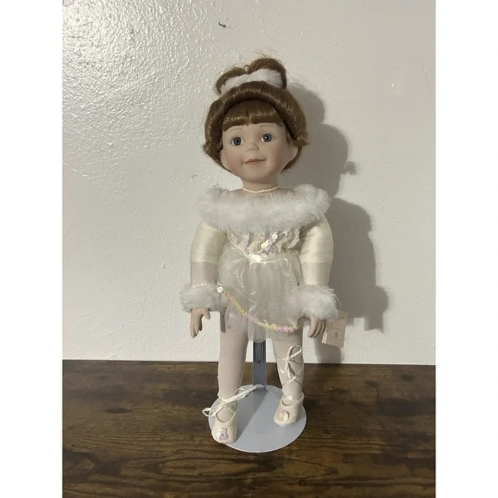 Ashton Drake Galleries My Little‎ Ballerina Porcelain Doll COA In Box 16